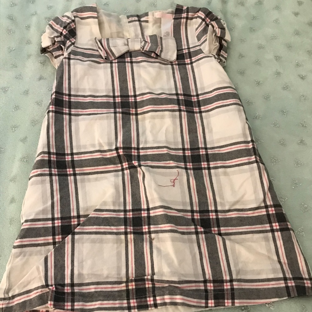 Cute Plaid Dress For Toddlers